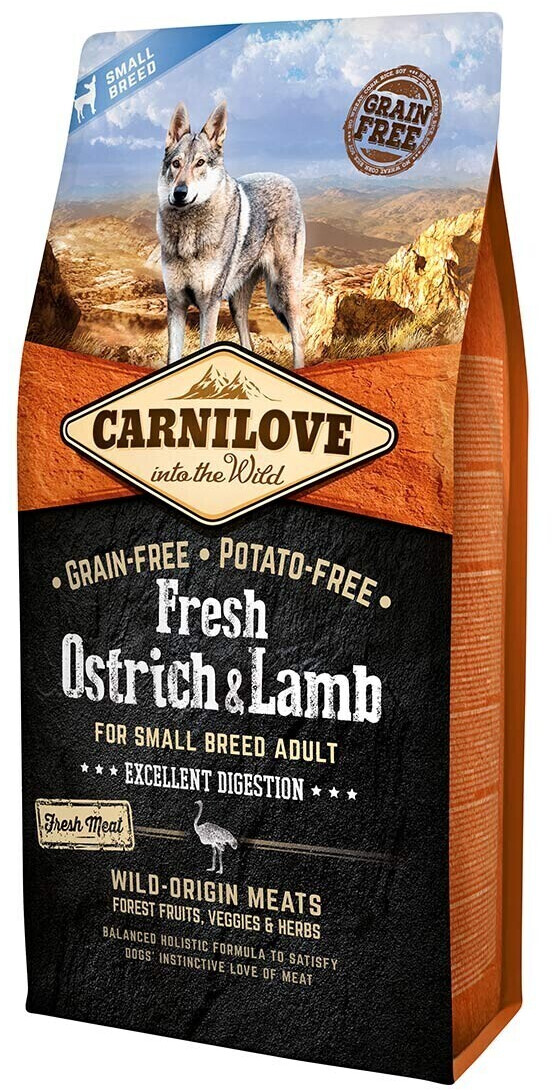Carnilove Fresh Ostrich&Lamb 6kg