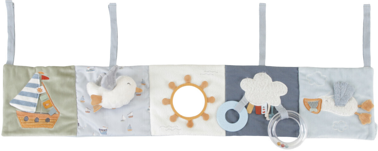 Little Dutch Fabric book with activities for playpen Sailors Bay