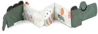 Done by Deer Fold-out soft book - Croco - green