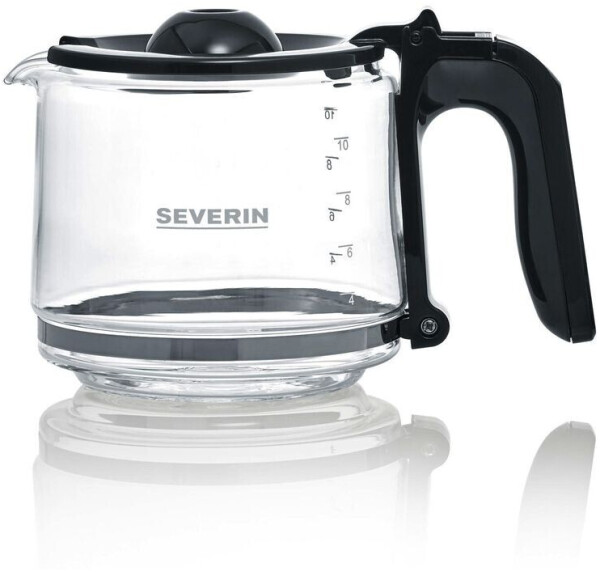Severin KA4823 Filterkaffeemaschine mit Glaskanne Schwarz Edelstahl, Bild 3