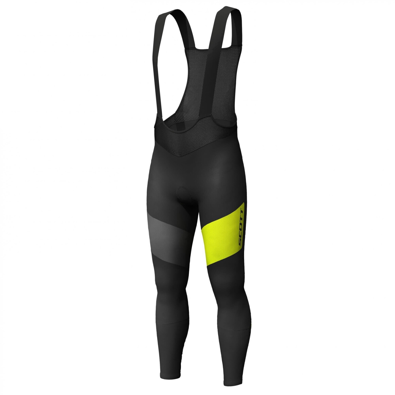 Scott M Rc Warm +++ Tights Black/Sulphur Yellow