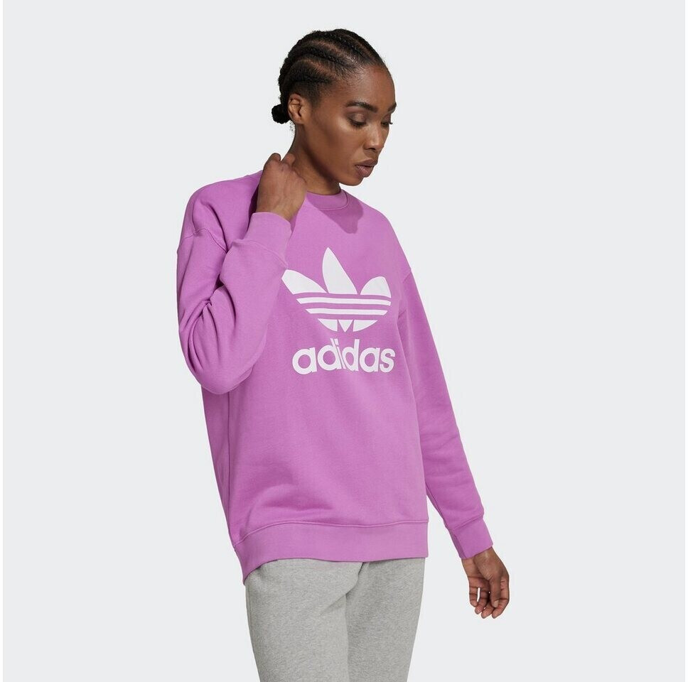 Adidas crew sweater rosa sales