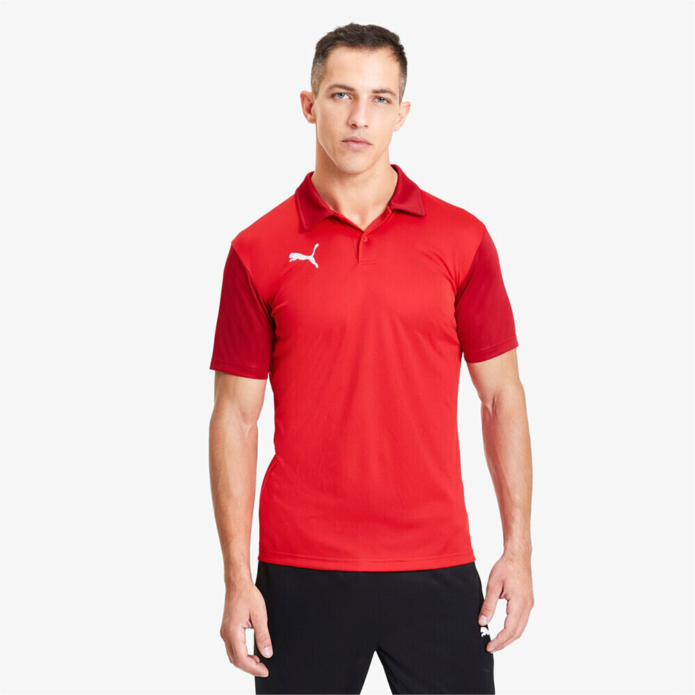 Puma teamGOAL 23 Sideline Polo puma red/chili pepper