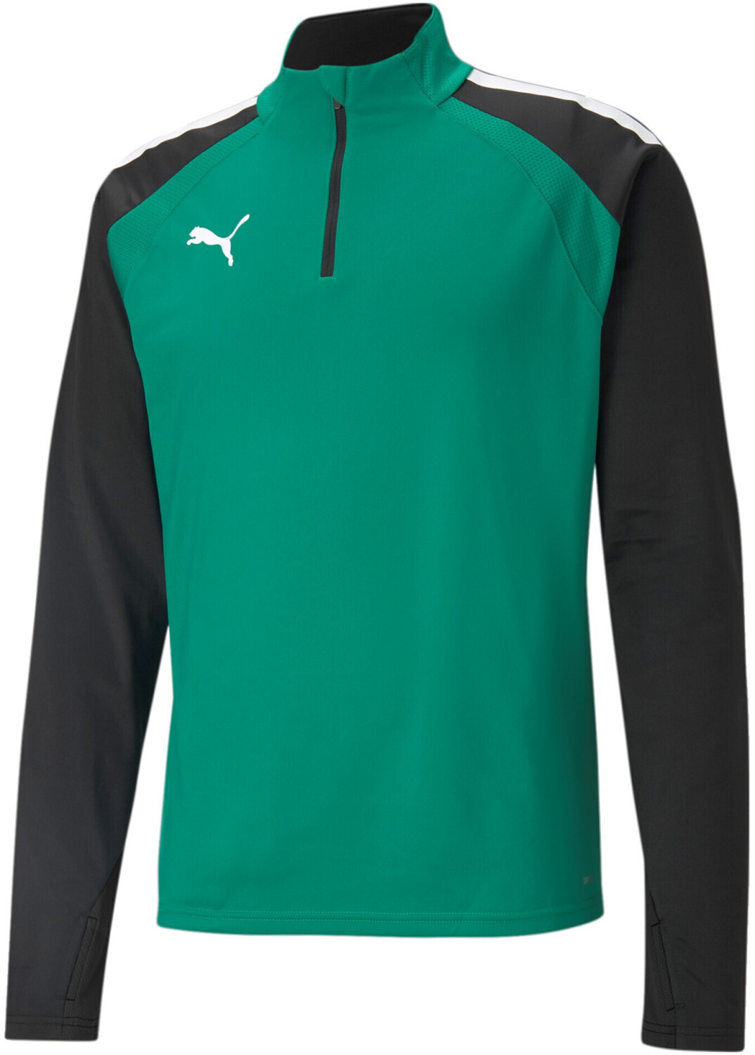Puma teamLIGA 1/4 Zip Top pepper green/puma black