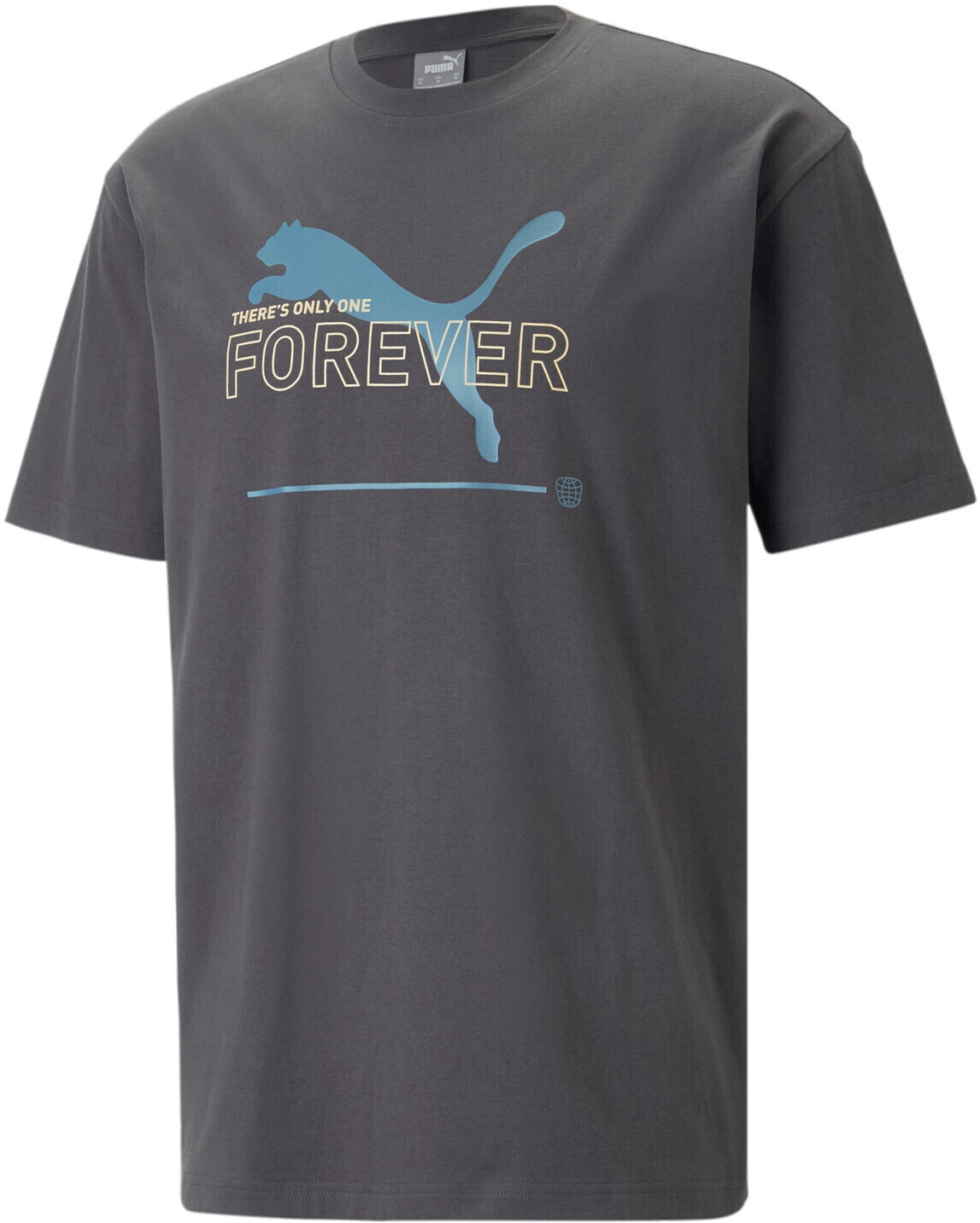 Puma ESS Better Relaxed Graphic Tee flat dark gray