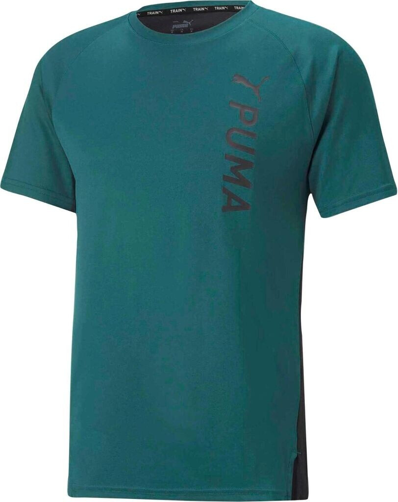 Puma PUMA FIT SS TEE varsity green