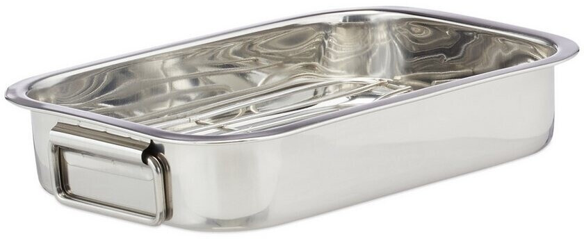 Relaxdays Stainless Steel Roasting Pan S silver