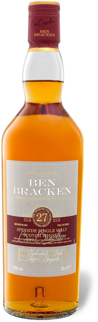 Ben Bracken 27 Jahre Islay Single Malt Scotch Whisky 0,7l 40% ab 69,99 € |  Preisvergleich bei