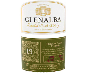 Glenalba 19 Jahre Blended Scotch Whisky Oloroso Sherry Cask Finish 0,7l 40%  ab 39,99 € | Preisvergleich bei