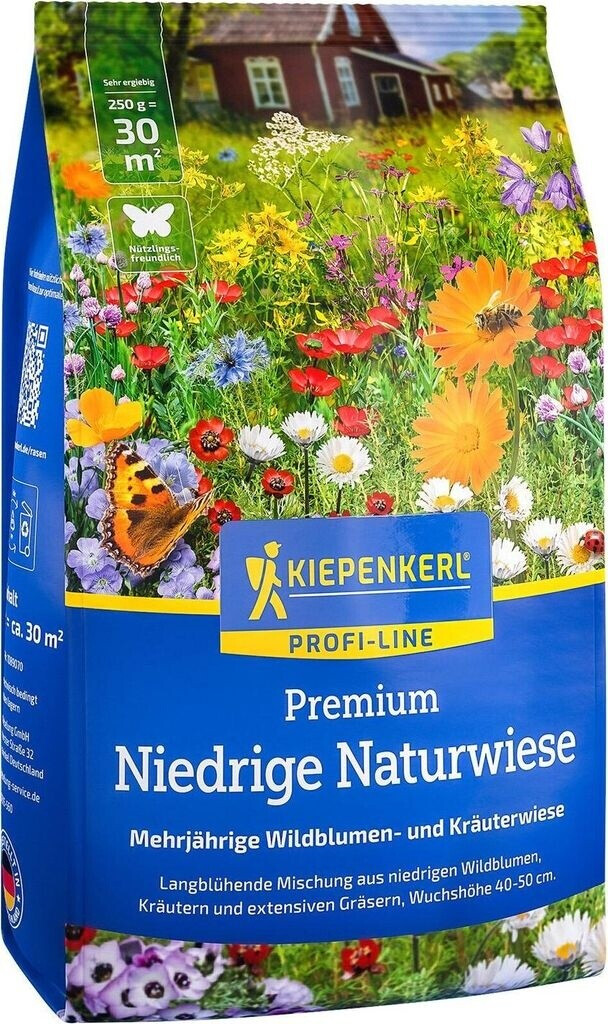 Kiepenkerl Kiepenkerl Nature Niedrige Wildblumen- und Kräuterwiese 250 g 30 m² (663800) - side view