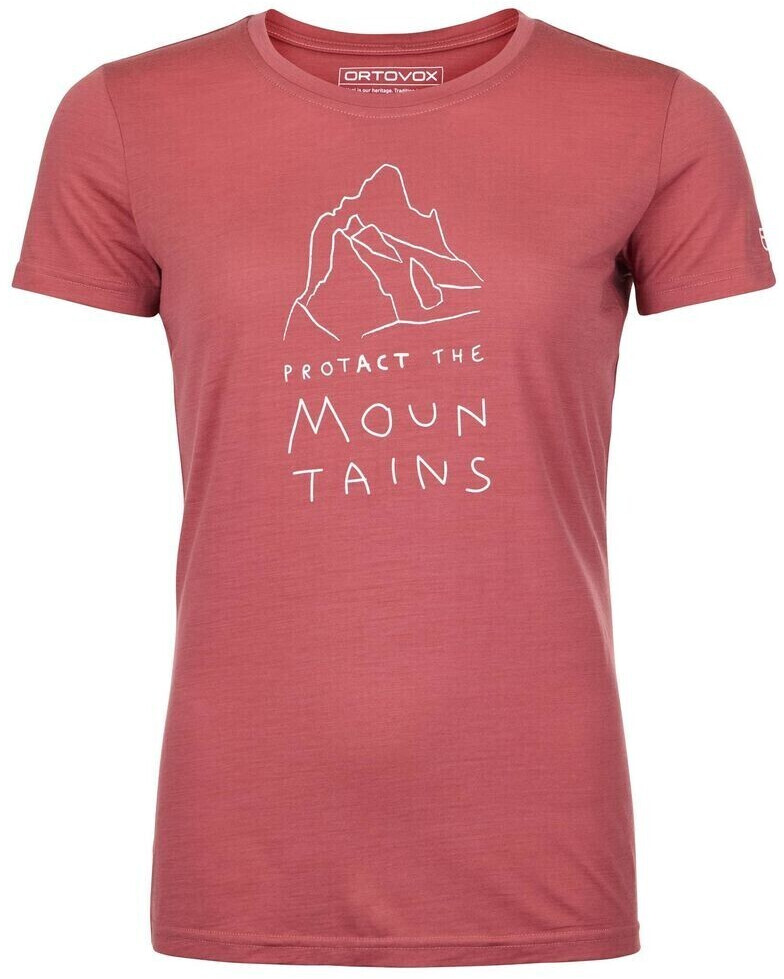 Ortovox 150 Cool Mountain Protector W T-Shirt wild rose