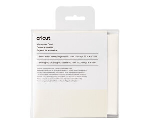 Cricut Aquarell Cards R40 12er Cling