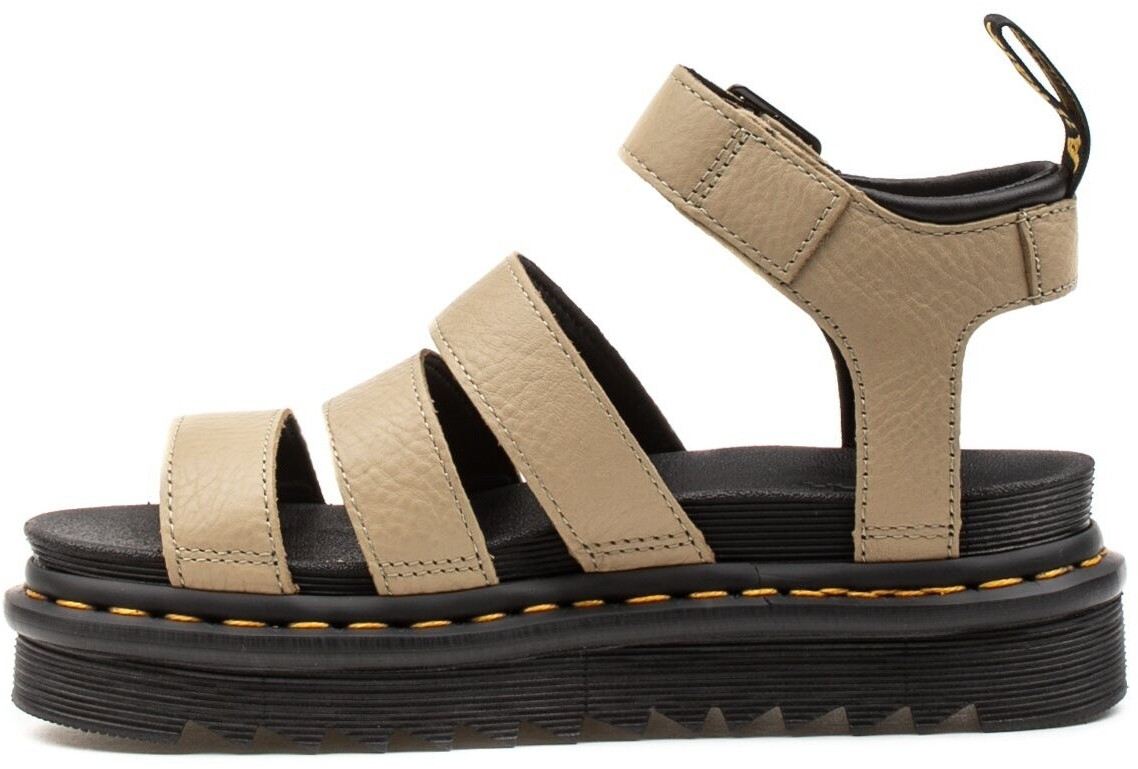 Dr. Martens Blaire Pisa Leather Strap Sandals Women (30706358) pale olive