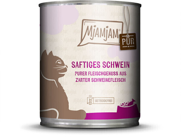 MjAMjAM Pure meat enjoyment Wet Cat Food juicy pig pure 800g