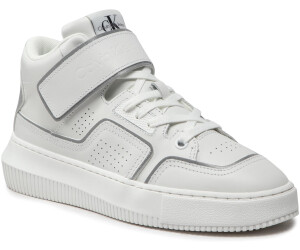 Calvin Klein Jeans Chunky Cupsole Laceup Mid YW0YW00811 white silver ab 67 10 Preisvergleich bei idealo