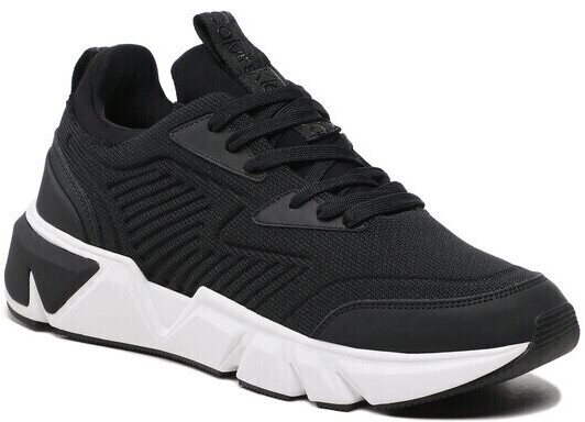 Calvin Klein Low Top Lace Up Knit (HM0HM00647) ck black