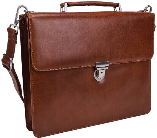 Jost Cambridge Briefcase cognac (905250-2)