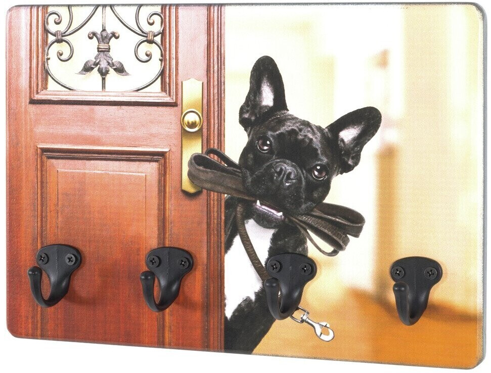 HAKU Key board made of MDF with UV direct printing dog/door, 17996