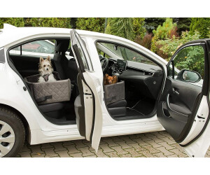 BOUTIQUE ZOO Autositz für Hunde Kunstleder Velvet Grau L ab 95,95 €