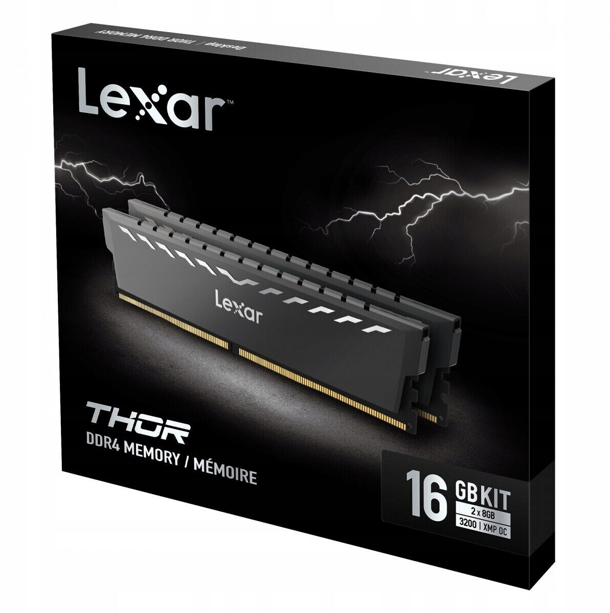 Lexar Thor 16GB(2x8GB) DDR4 DRAM 3200MHz CL16 1.35V XMP UDIMM