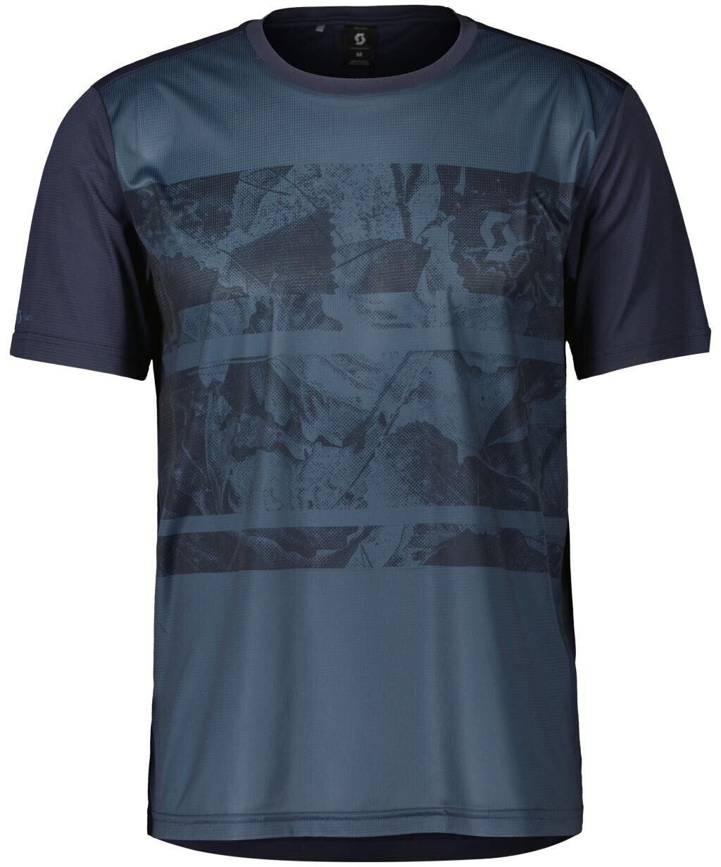 Scott Trail Flow S/S MetalBlue/DarkBlue
