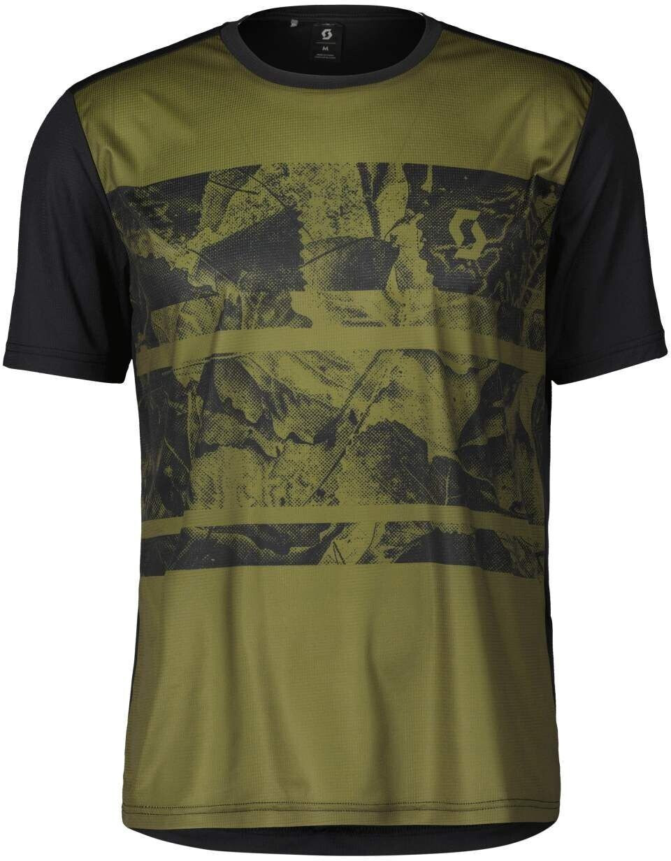 Scott Trail Flow S/S FirGreen/Black
