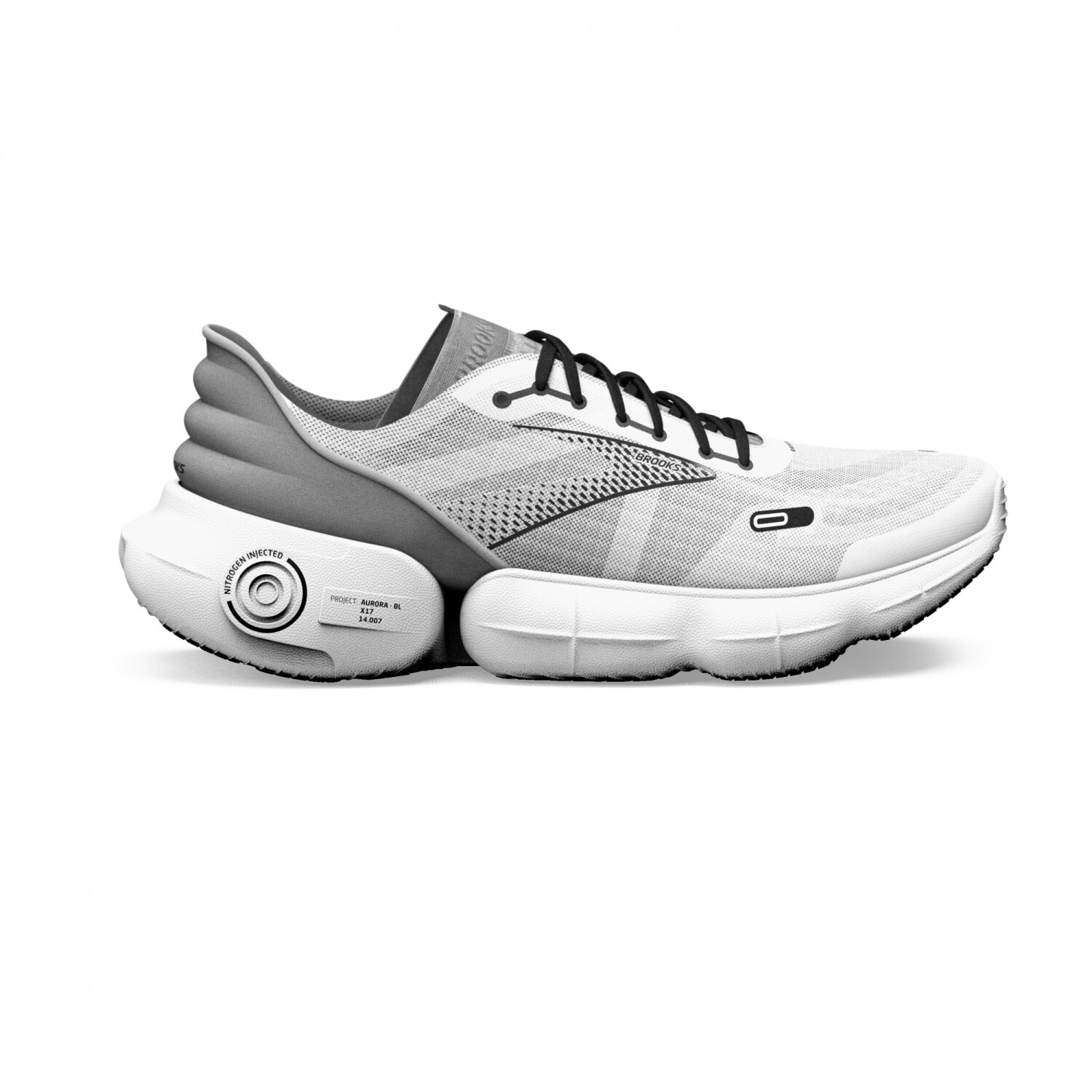 Brooks Aurora-BL (110367) white