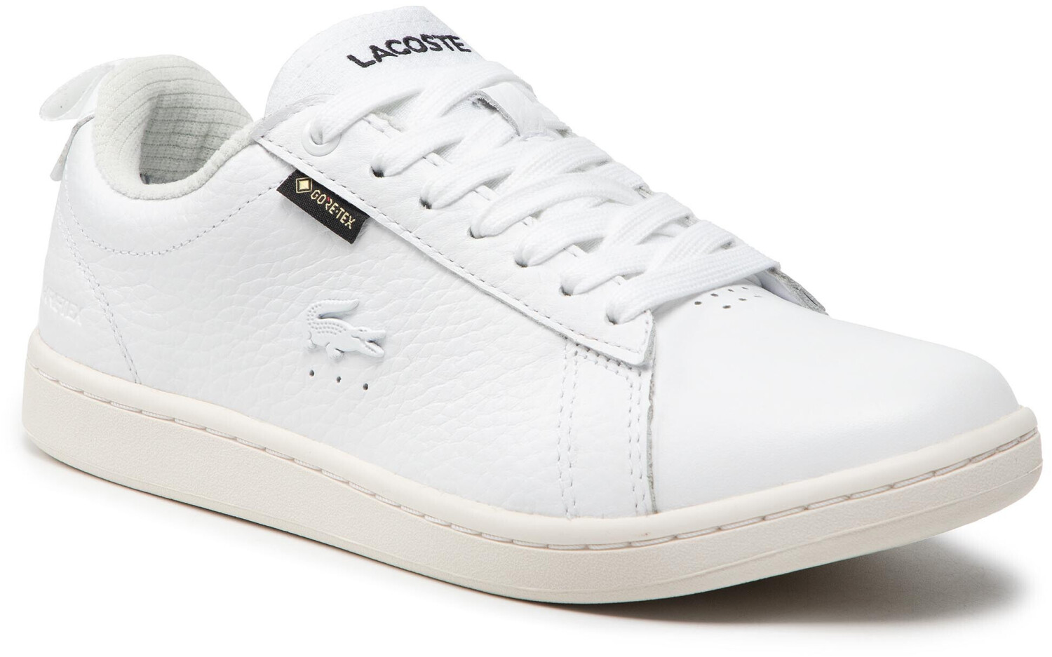 Lacoste off white discount shoes