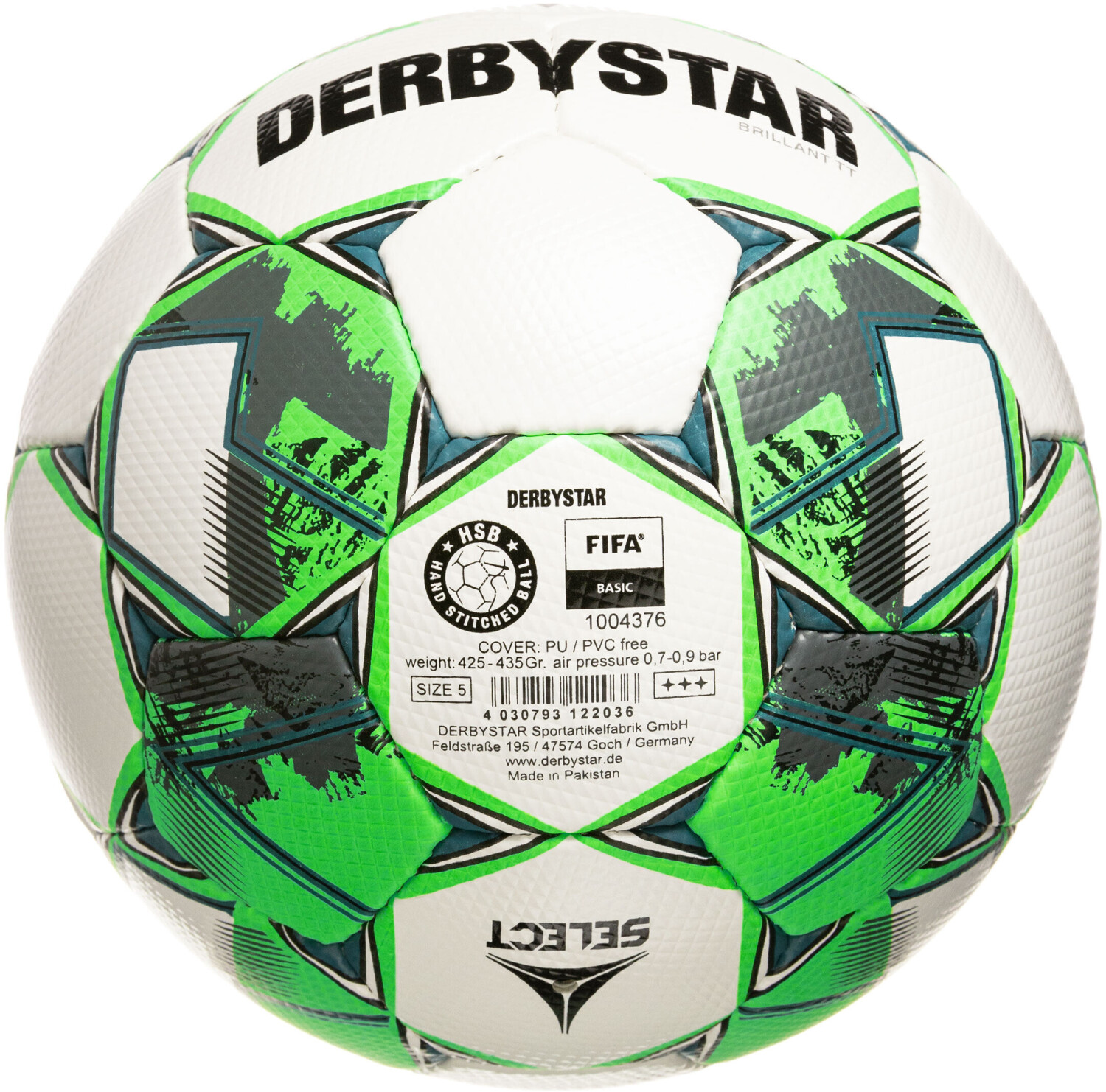 Derbystar Brillant TT white/green ab 22,50 € | Preisvergleich bei