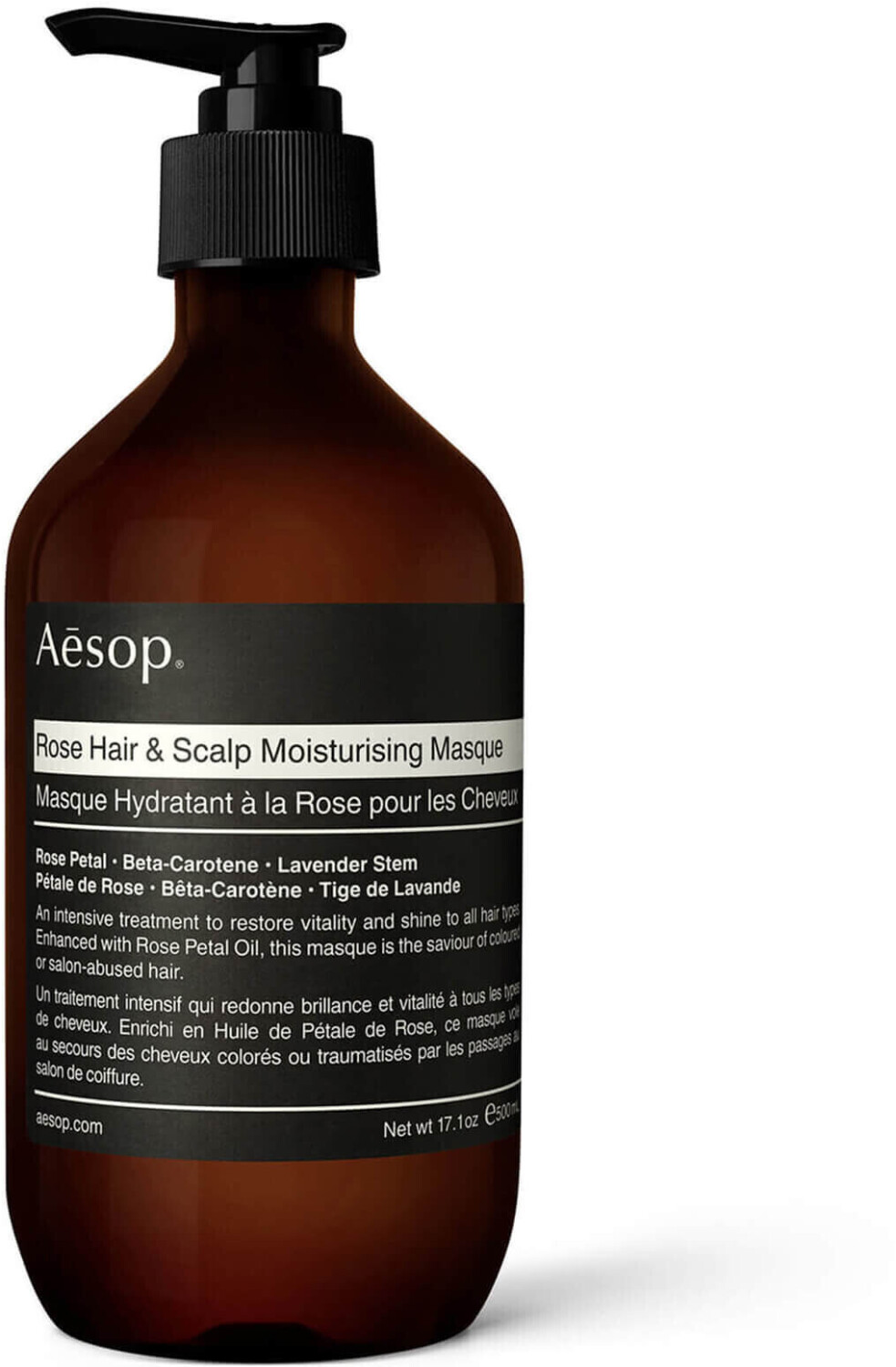 Aesop Rose Hair and Scalp Moisturizing Masque (500ml)