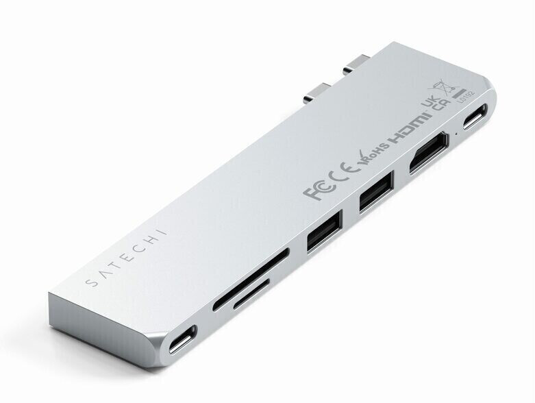 Satechi Pro Hub Slim Silver