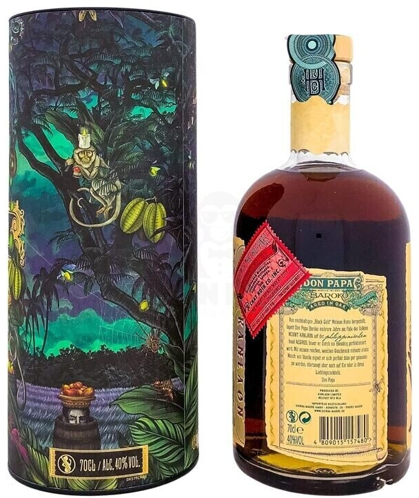 Don Papa Rum Baroko 0,7l 40% mit Harvest Geschenkverpackung ab 37,50 €