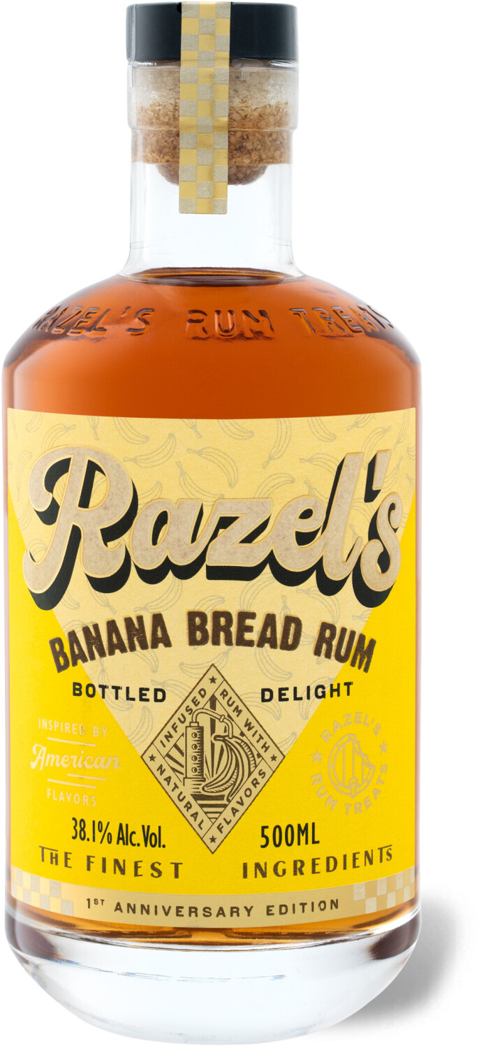 Razel\'s 19,99 Rum 38,1% € bei Preisvergleich Bread Perola 0,5l ab Banana |