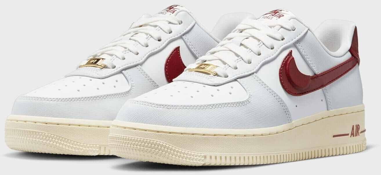Nike Air Force 1 07 Women photon dust team red summit white muslin ab 92 85 Preisvergleich bei idealo