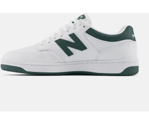 New Balance BB480 Low white nightwatch green light aluminum ab
