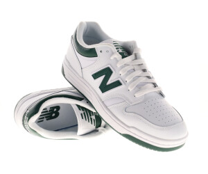 Buy New Balance BB480 Low white nightwatch green light aluminum
