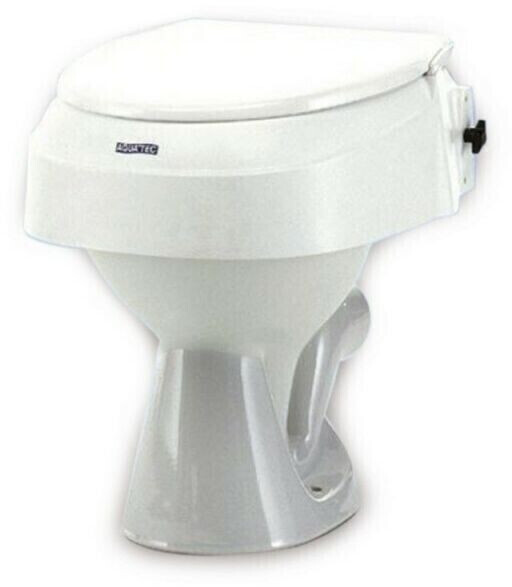 Invacare Aquatec 90 Ergo toilet seat raiser with cover