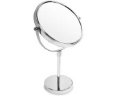 Specchio per il trucco con luce, specchio ingranditore illuminato 10X / 1X,  specchio cosmetico a LED a doppia faccia, ricaricabile USB