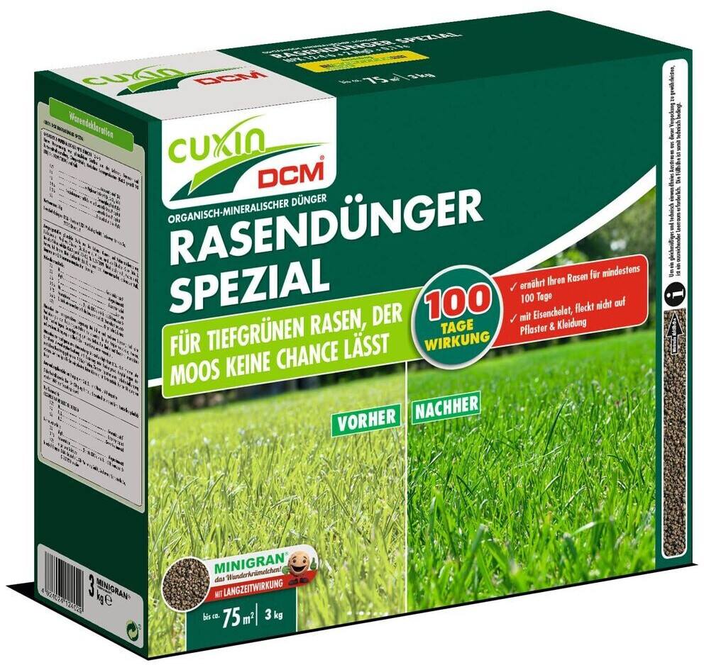 CUXIN DCM SpezialRasendünger Minigran 3 kg (12402) ab 14,82