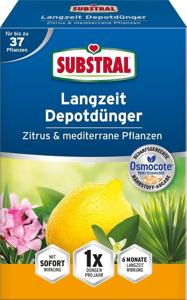 Substral Langzeit Depotdünger Zitrus & mediterrane Pflanzen 750g ab 6
