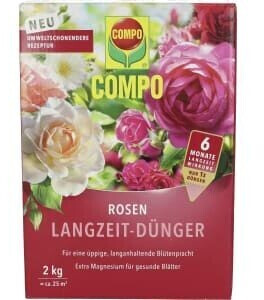 COMPO Rosen LangzeitDünger 2kg Schachtel ab 11,04 € Preisvergleich