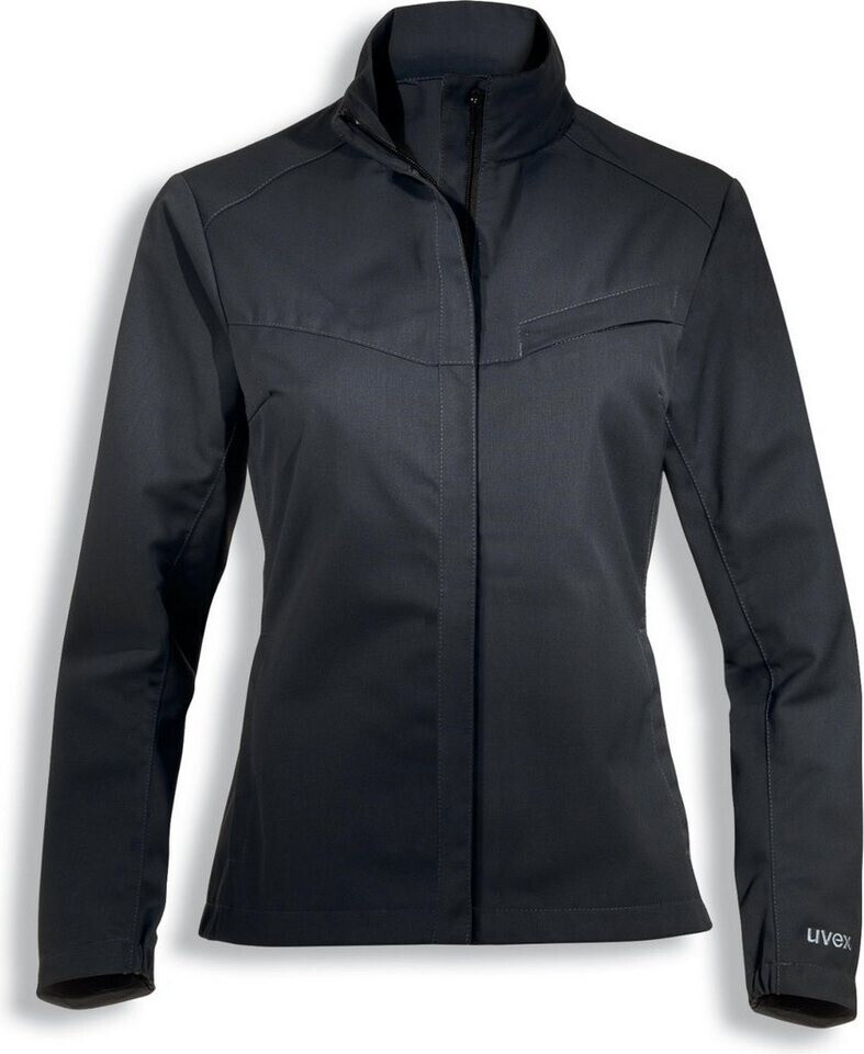 Uvex Softshelljacke Damen - Arbeitsjacke Wasserdicht 8.000mm - Mit Kapuze Größe 4XL - Craft Serie