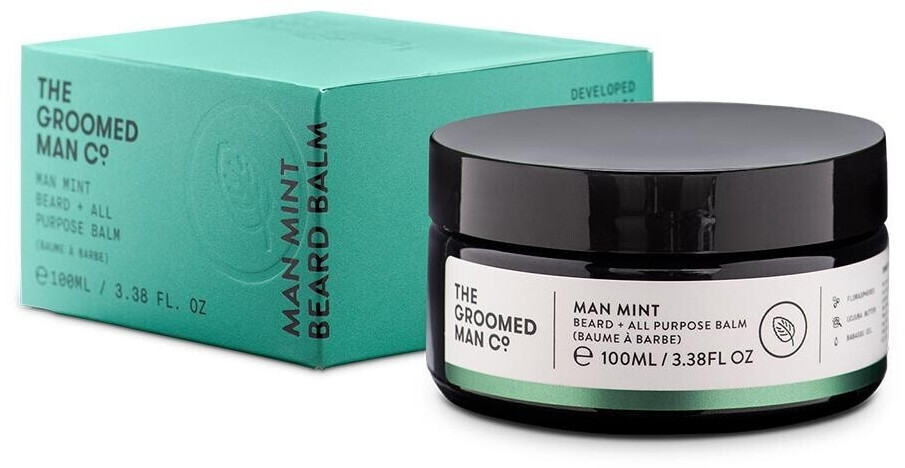 The Groomed Man Co. Man Mint Beard Balm (100ml)