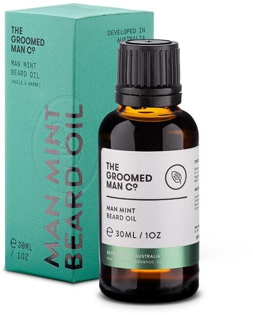 The Groomed Man Co. Man Mint Beard Oil (30ml)
