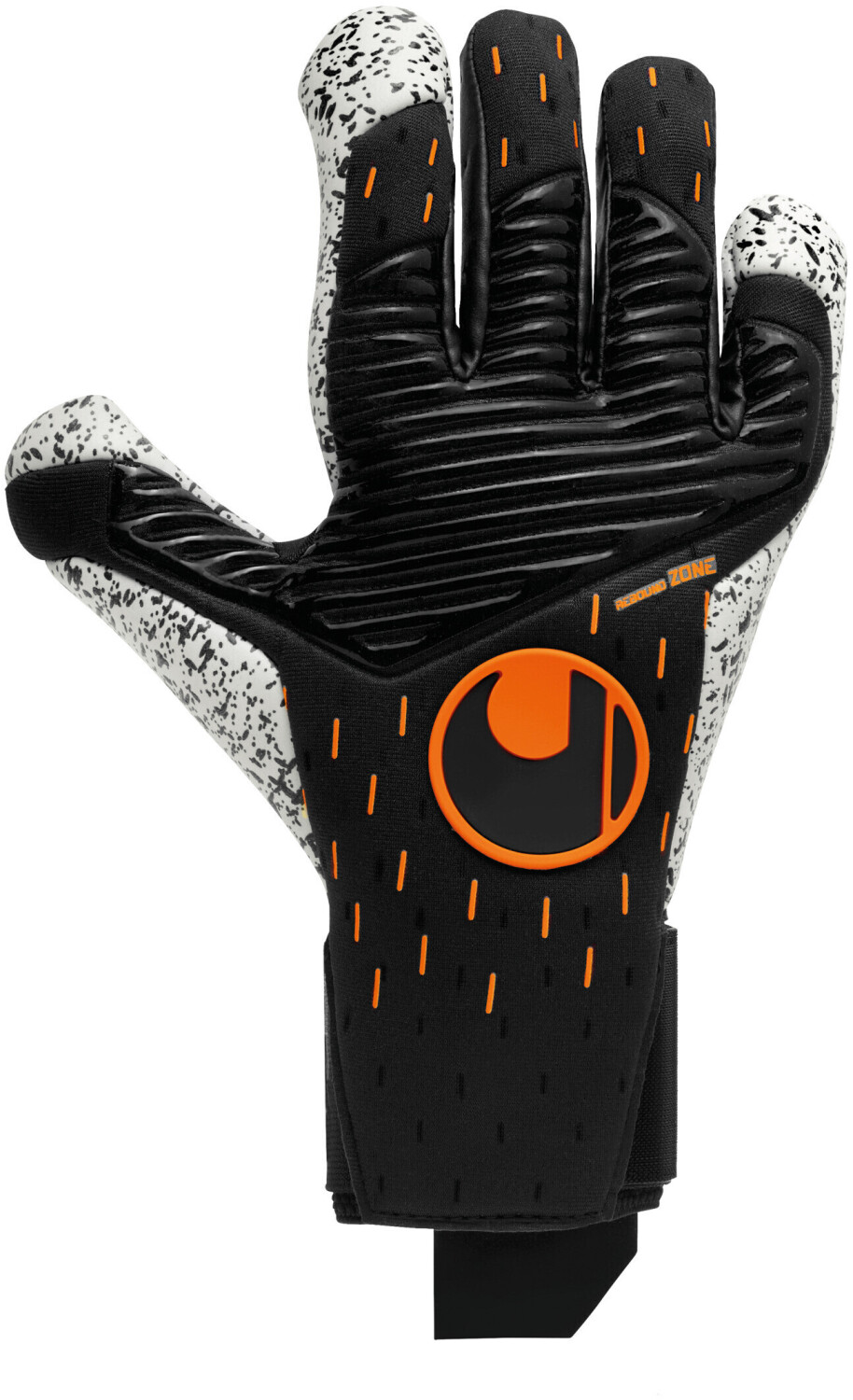 Photos - Other inventory Uhlsport Speed Contact Supergrip + HN goalkeeper gloves black/ora 