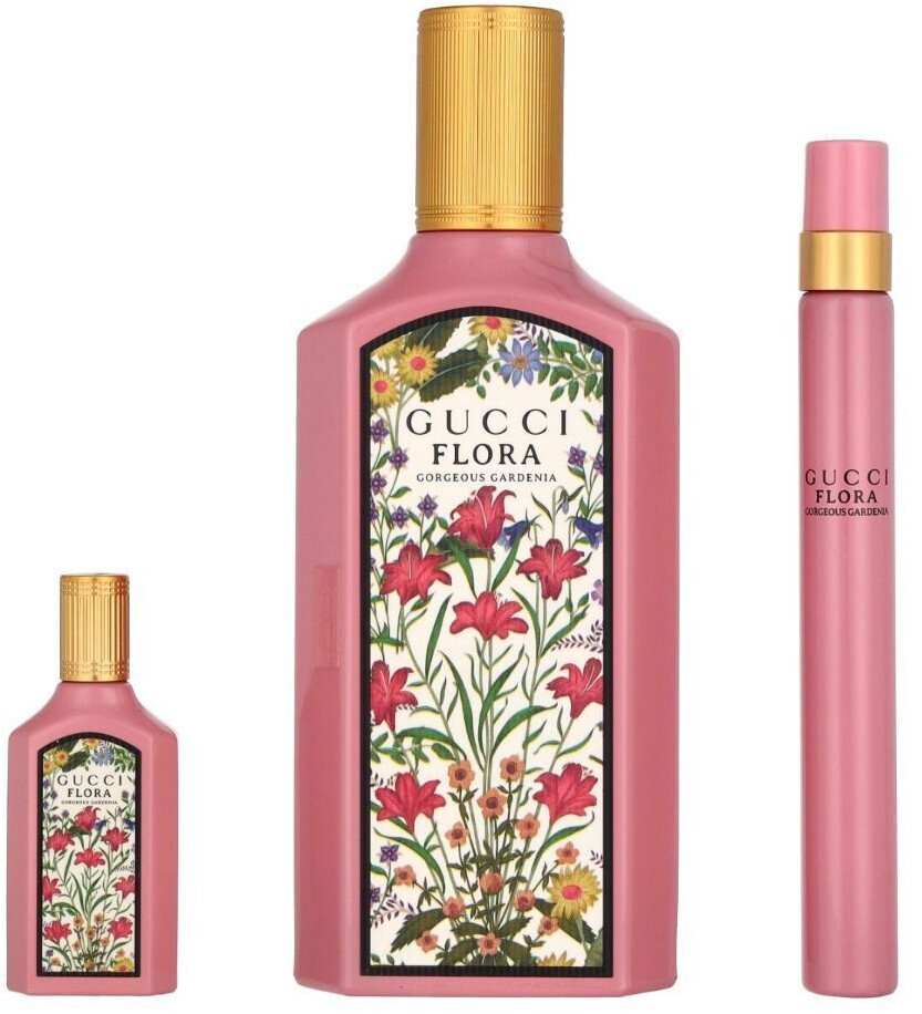 Gucci Flora Set Gorgeous Gardenia (EdP 100 ml + Pen Spray 10 ml + Mini 5ml)