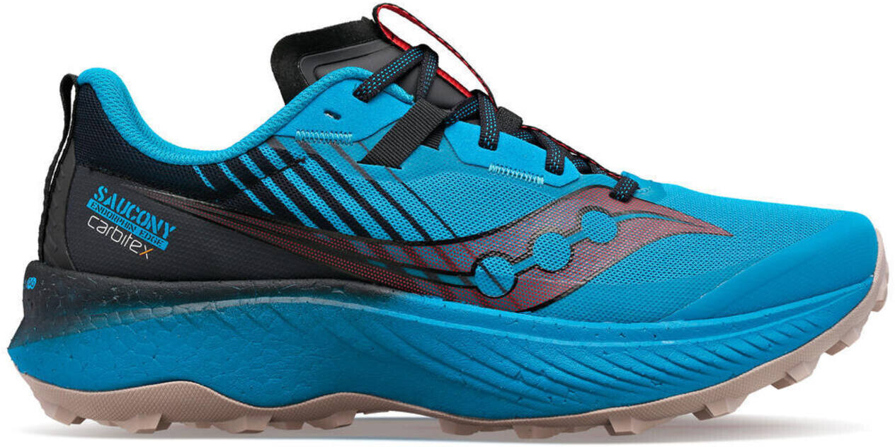 Saucony men's everun mad river trail running shoes - citron/black cheap