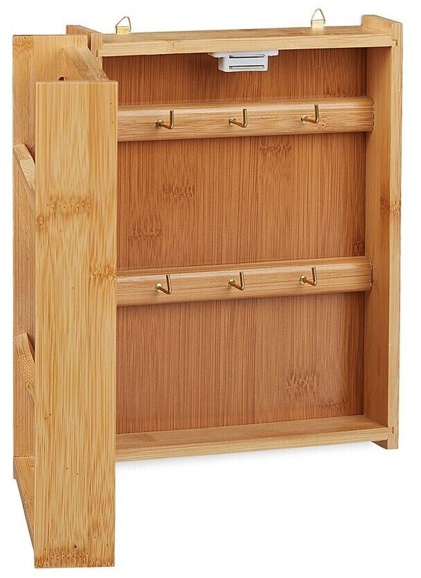 Relaxdays Bamboo key box