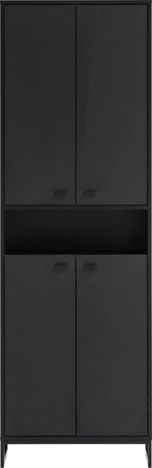 Schildmeyer Schuhschrank Janne 701784, schwarz, aus Holz, für 12 Paar, 60,2  x 185,5 x 33 cm ab 215,98 € | Preisvergleich bei