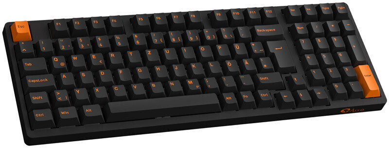 AKKO 3098B Plus noir&orange sans fil